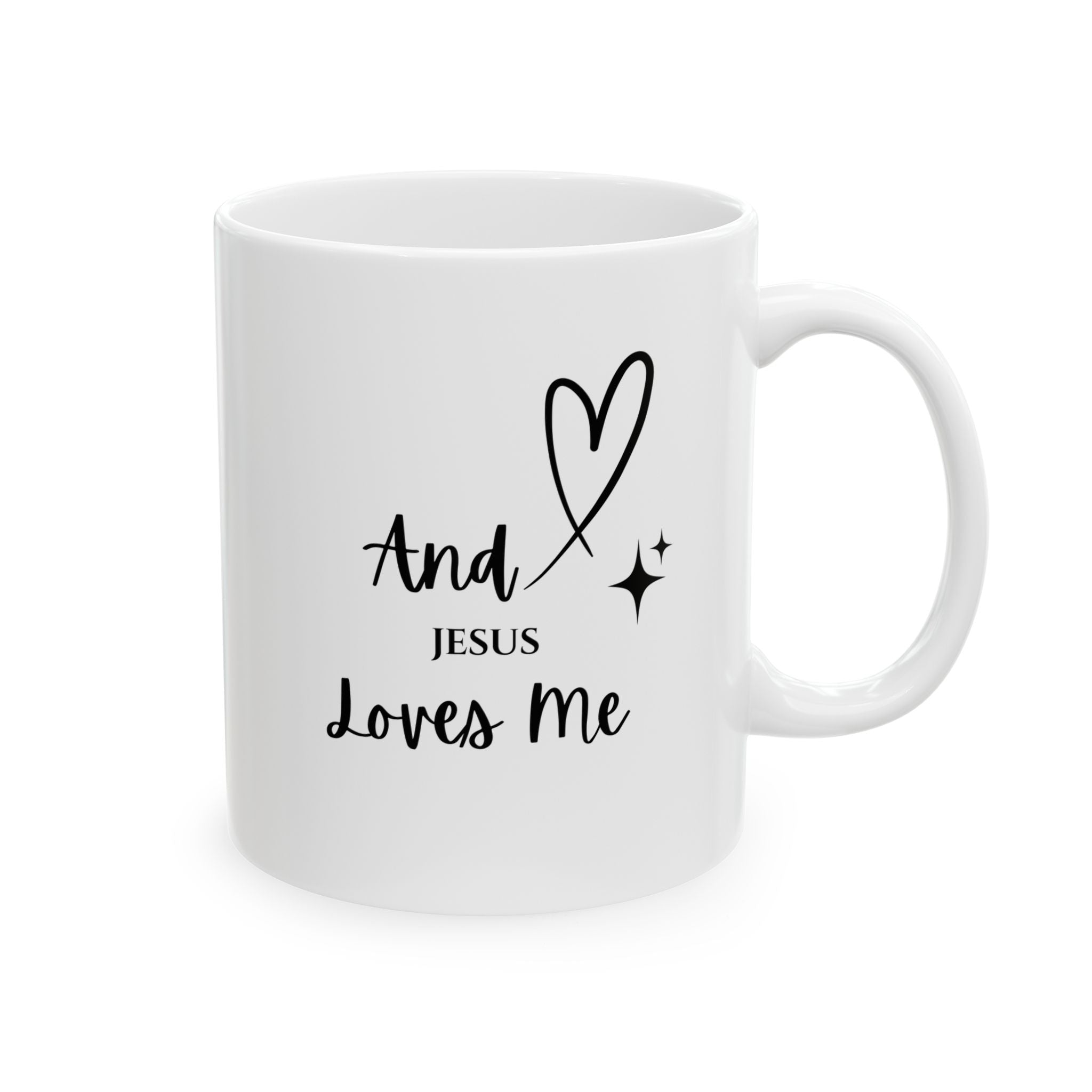 Inspirational Script Ceramic Mug – 'You Are Enough' Coffee & Tea Gift