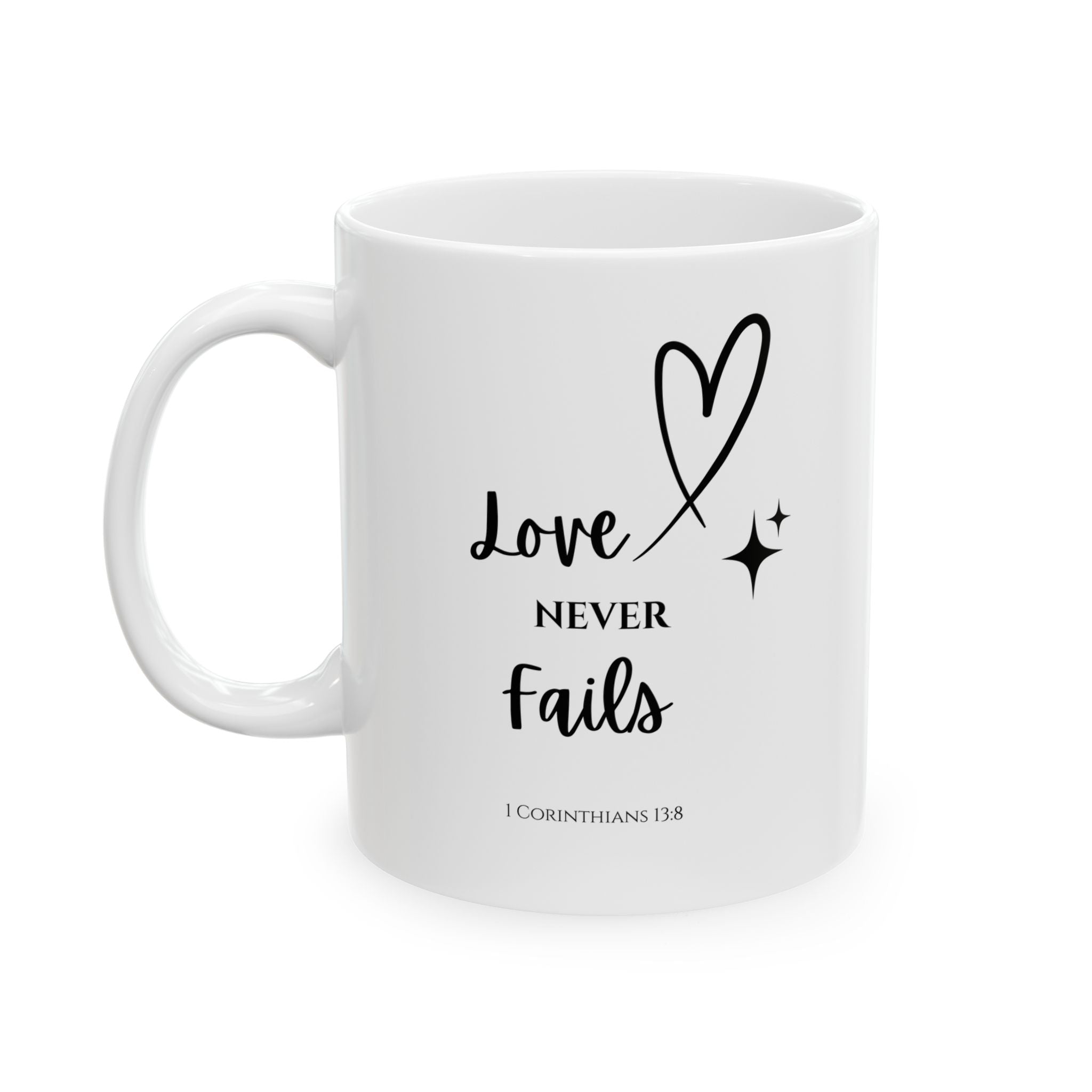 Inspirational Script Ceramic Mug – 'You Are Enough' Coffee & Tea Gift