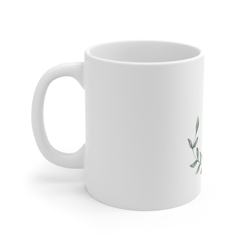 Inspirational Bible Verse Mug - "She is Clothed with Strength and Dignity" (Proverbs 31:25)